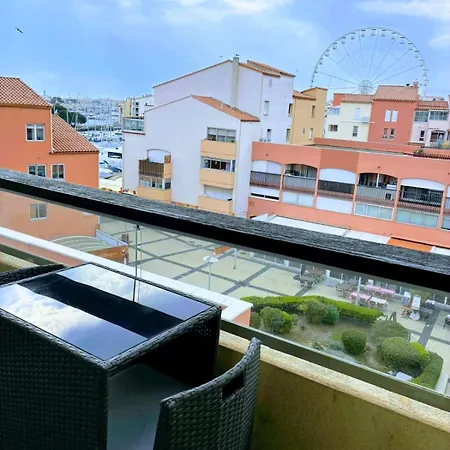 Apartment Cocon Vue Grande Roue, & Piscine, Parking & Clim *